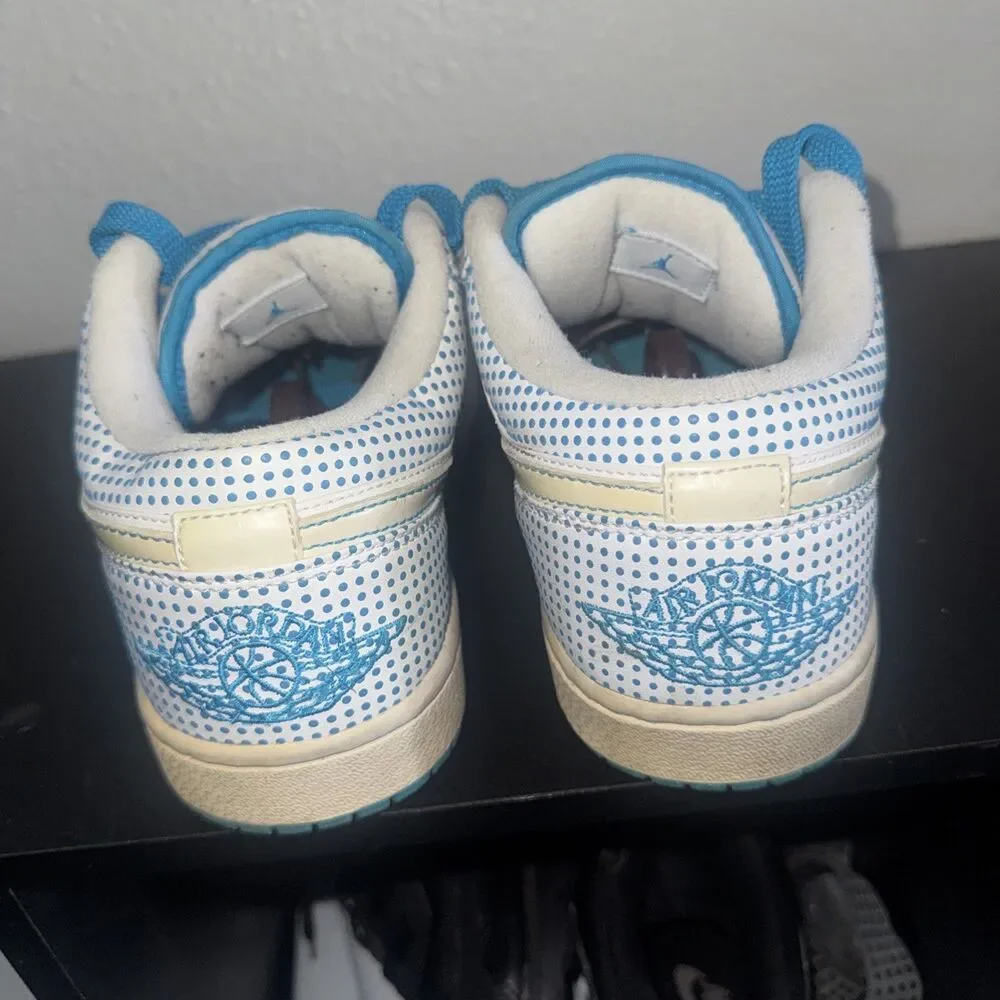 Nike Air Jordan 1 Phat Low Laser Blue Size 9 338145-141